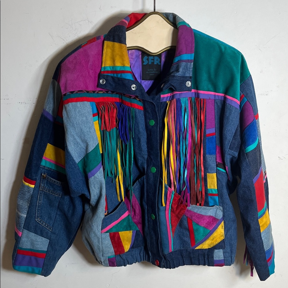 SFR Santa Fe Recreations Special Edition Sz Small RARE Fringe USA Made Vintage